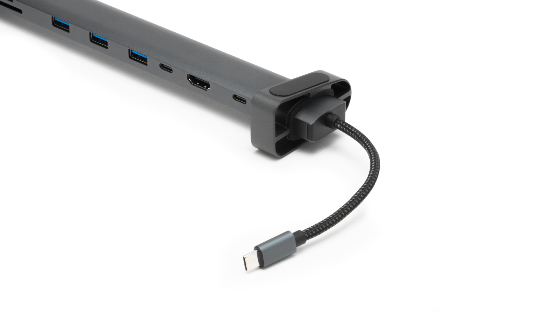 HUB USB-C/10 ports/Gris - Accessoire PC portable Bluestork - 3