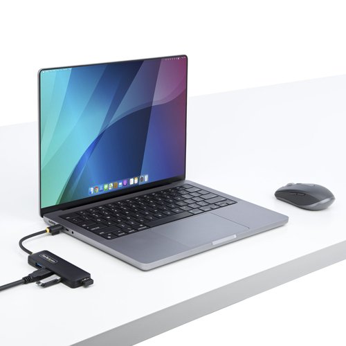 HUB USB-C 4 PORTS 5GBPS USB- - Achat / Vente sur grosbill.com - 7