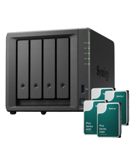 Synology DS923+ - 4 Baies avec 4 Disques de 6 To