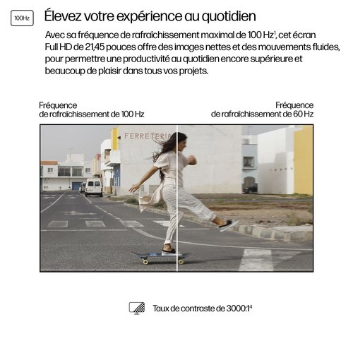 S3P 22.0 VA LED 1920X1080 100HZ - Achat / Vente sur grosbill.com - 13