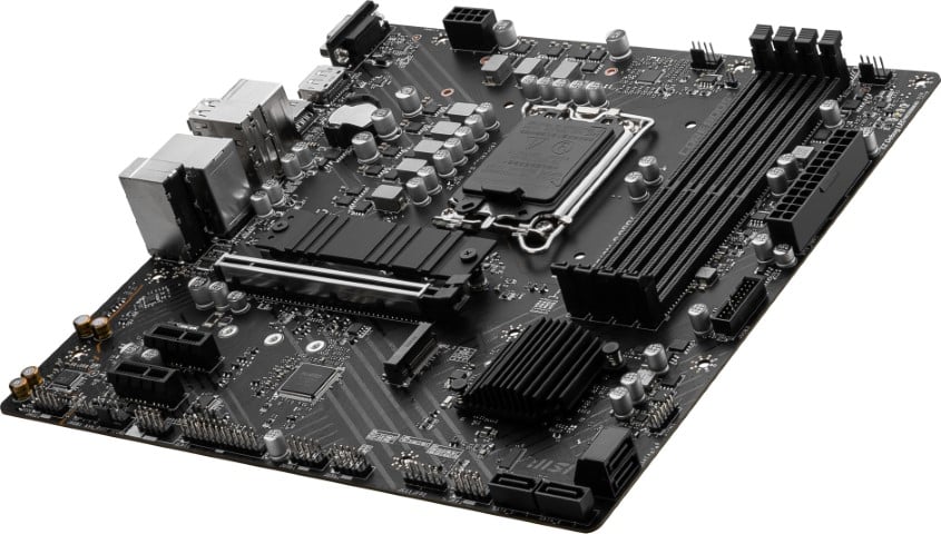 MSI PRO B760M-P DDR4 Micro-ATX  - Carte mère MSI - grosbill.com - 1