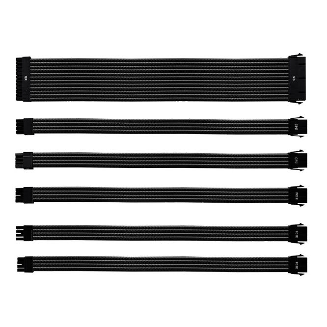 Cooler Master Kit câbles tressés (Black) CMA-NEST16XXBK1-GL (CMA-NEST16XXBK1-GL) - Achat / Vente Accessoire alimentation sur grosbill.com - 0