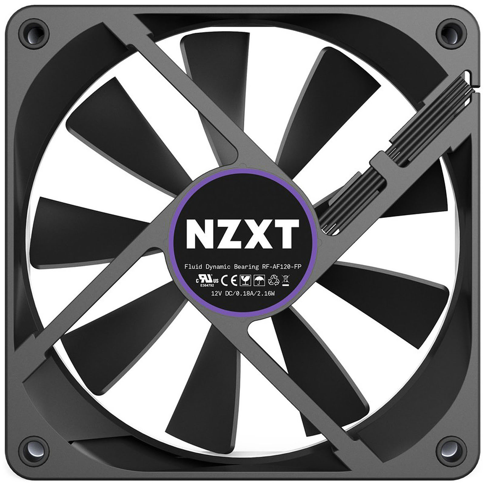 NZXT Aer F Series 120mm - Ventilateur boîtier NZXT - grosbill.com - 2