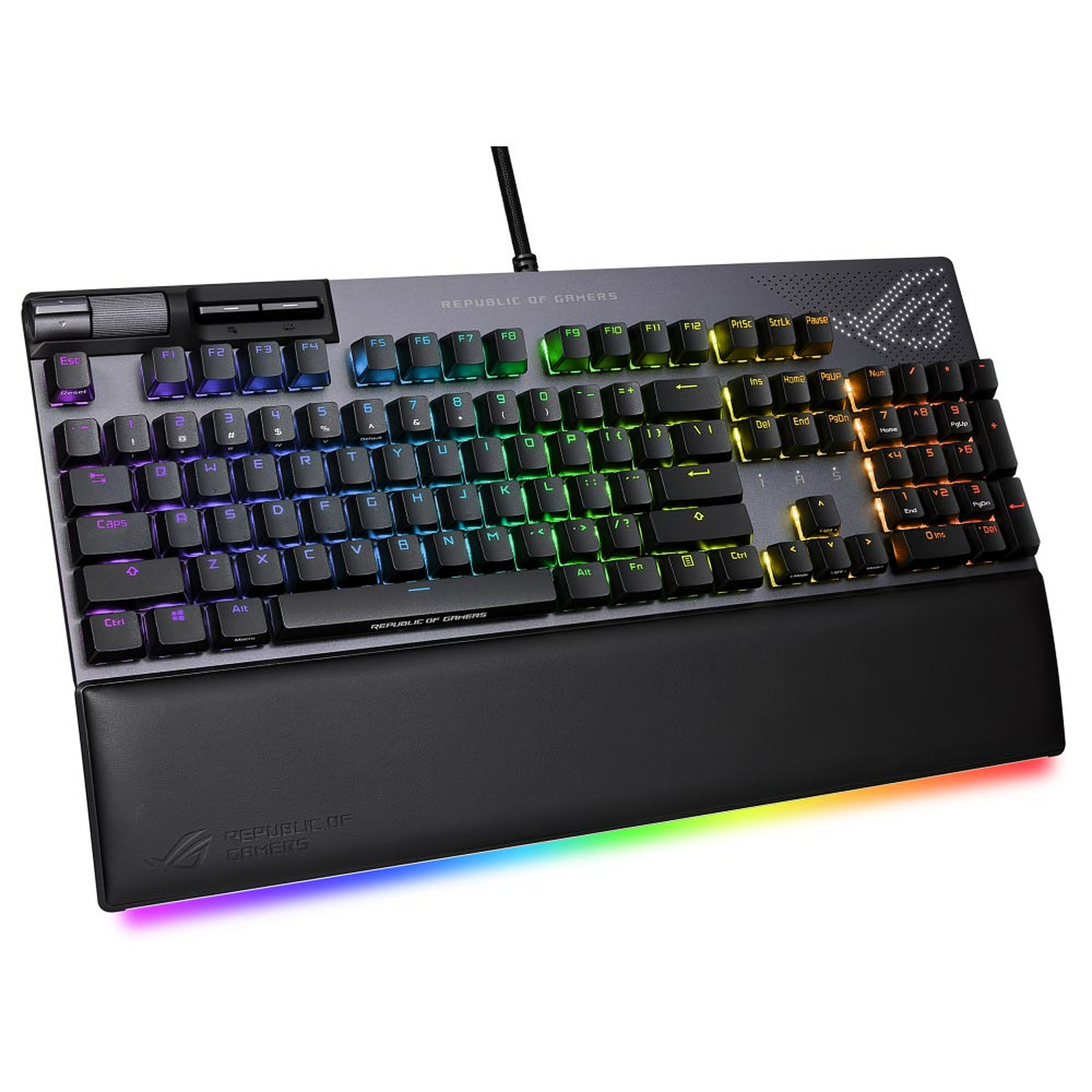 Asus ROG Strix Flare II Animate - Clavier PC Asus - grosbill.com - 2