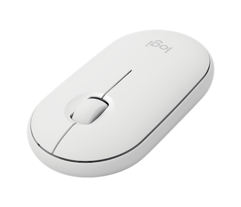 Logitech M350 PEBBLE Blanc - Souris PC Logitech - grosbill.com - 2