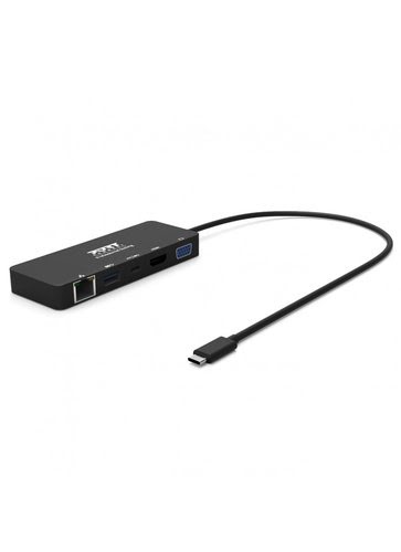 Port Docking Type-C Travel 1 écran 4K - 85W/HDMI/VGA