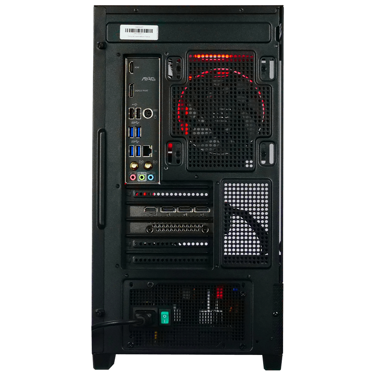 Grosbill WARRIOR - R7-5700X/5060Ti-8Go/32Go/1To (PCG-10603057) - Achat / Vente PC Fixe sur grosbill.com - 5