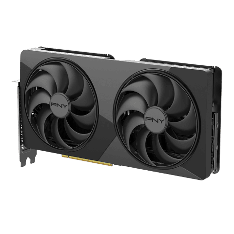 PNY GeForce RTX 5070 Ti 16Go Slim Dual Fan Overclocked - Carte graphique - 6