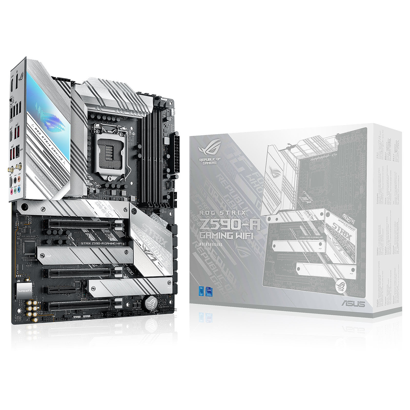 Asus ROG STRIX Z590-A GAMING WiFi ATX  - Carte mère Asus - 0
