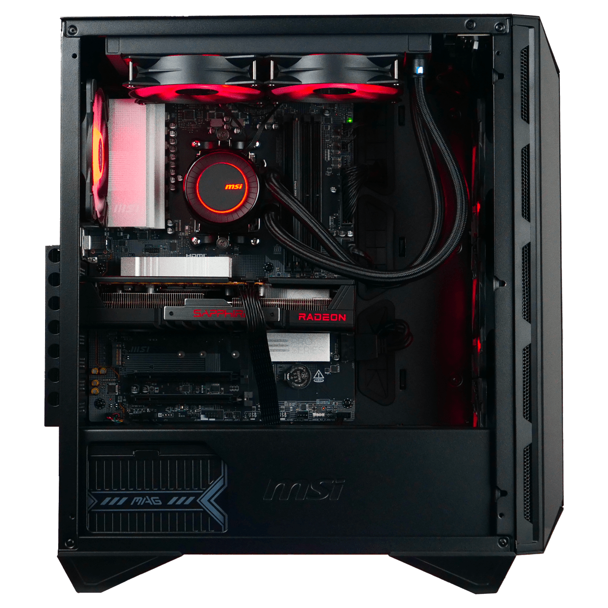 Grosbill RAIJIN - R5-8400F/9060XT/16Go/1To 0126-GB (PCG-10602877) - Achat / Vente PC Fixe sur grosbill.com - 1