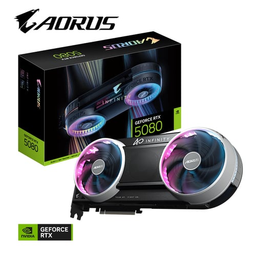 Gigabyte AORUS GeForce RTX 5080 INFINITY 16G - Carte graphique - 0