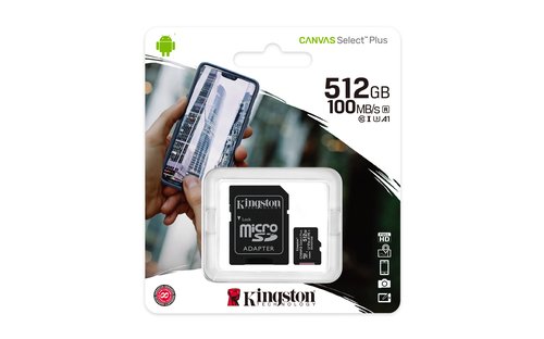 512GB micSDXC 100R A1 C10 Card+ADP - Achat / Vente sur grosbill.com - 4