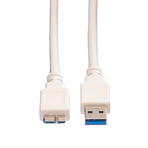 Câble USB 3.2 Gen1 - Micro USB 3 - 0.8m  - Connectique PC - 2