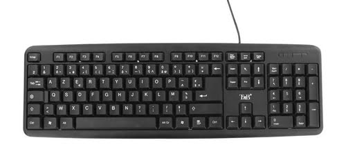 T'nB - clavier filaire ergonomique - AZERTY - noir Pas Cher