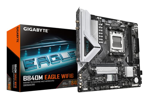 Gigabyte B840M EAGLE WIFI6 Micro-ATX  - Carte mère Gigabyte - 0