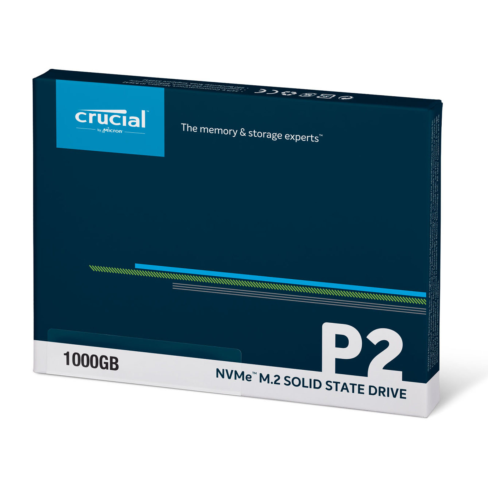 Crucial P2  M.2 - Disque SSD Crucial - grosbill.com - 1