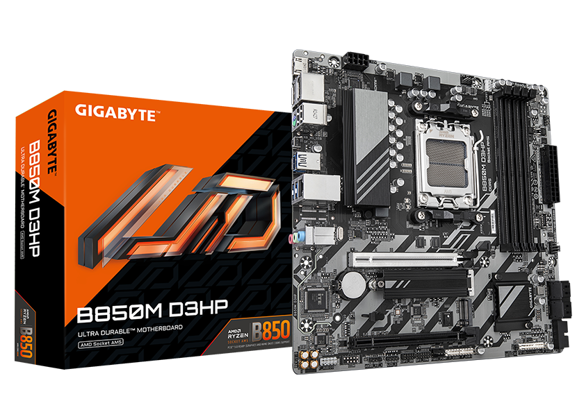 Gigabyte B850M D3HP Micro-ATX  - Carte mère Gigabyte - grosbill.com - 0