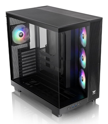 Thermaltake View 380 XL TG ARGB Noir Noir - Boîtier PC - 5
