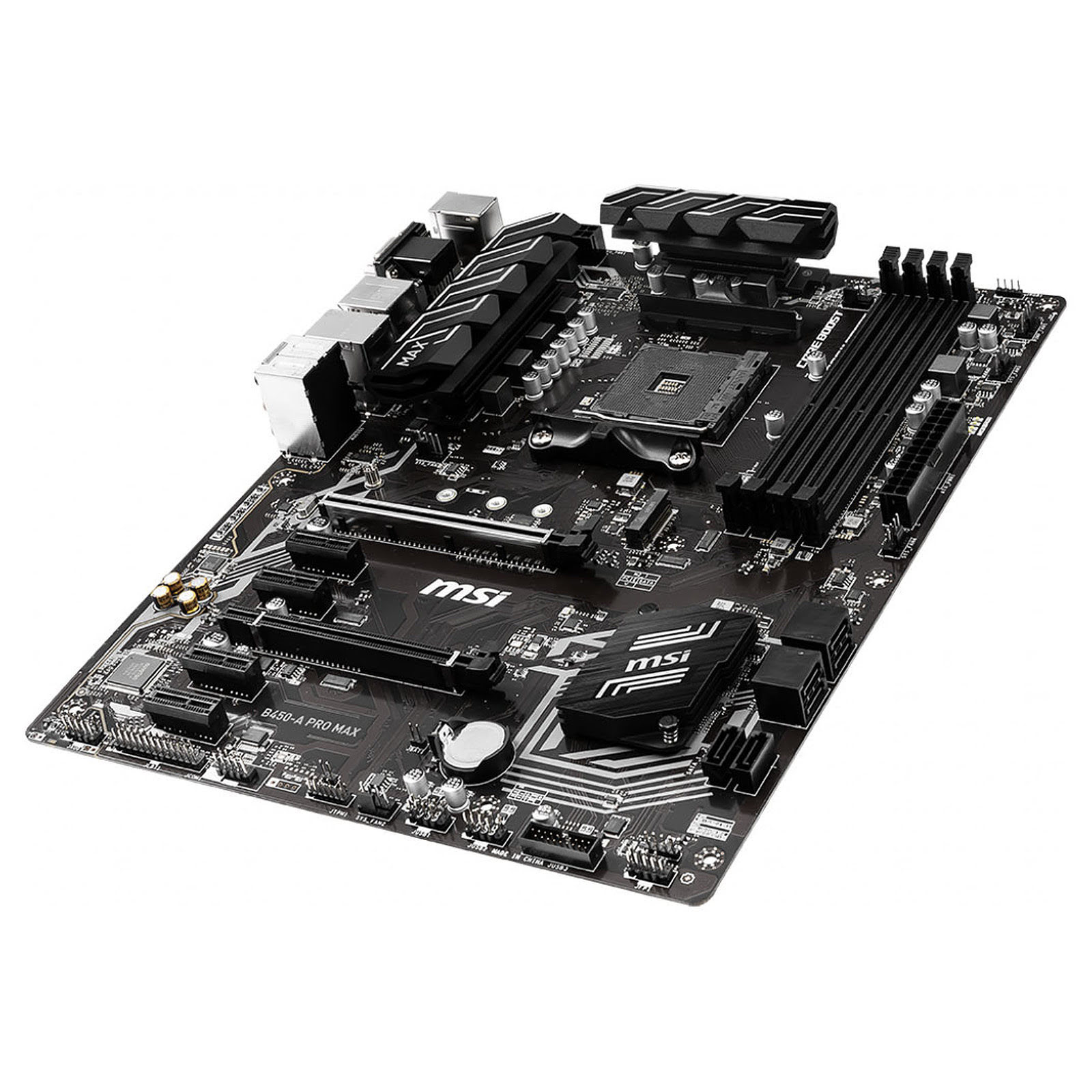 MSI B450-A PRO MAX ATX  - Carte mère MSI - grosbill.com - 1