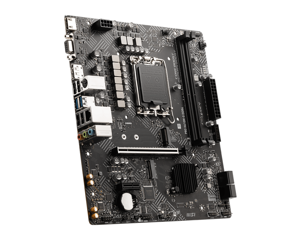 MSI PRO H610M-G Micro-ATX  - Carte mère MSI - grosbill.com - 3