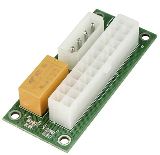 Kolink Adaptateur pour double / multi Alimentations  (KL-AC-2PSU) - Achat / Vente Accessoire alimentation sur grosbill.com - 1
