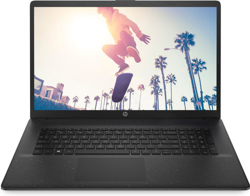 image produit HP HP17-cp0295nf/3050U/4GB/256/17.3HD+/W11H Grosbill