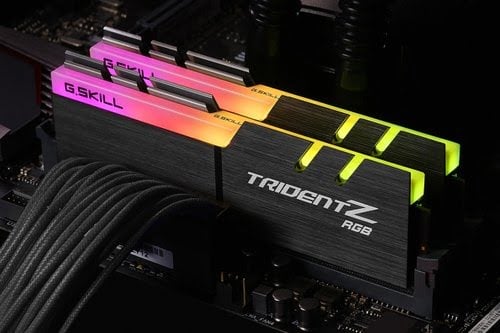 G.Skill Trident Z RGB fÃ¼r AMD, DDR4-3200, CL16 - 32 GB Dual-Kit, schwarz - Achat / Vente sur grosbill.com - 3