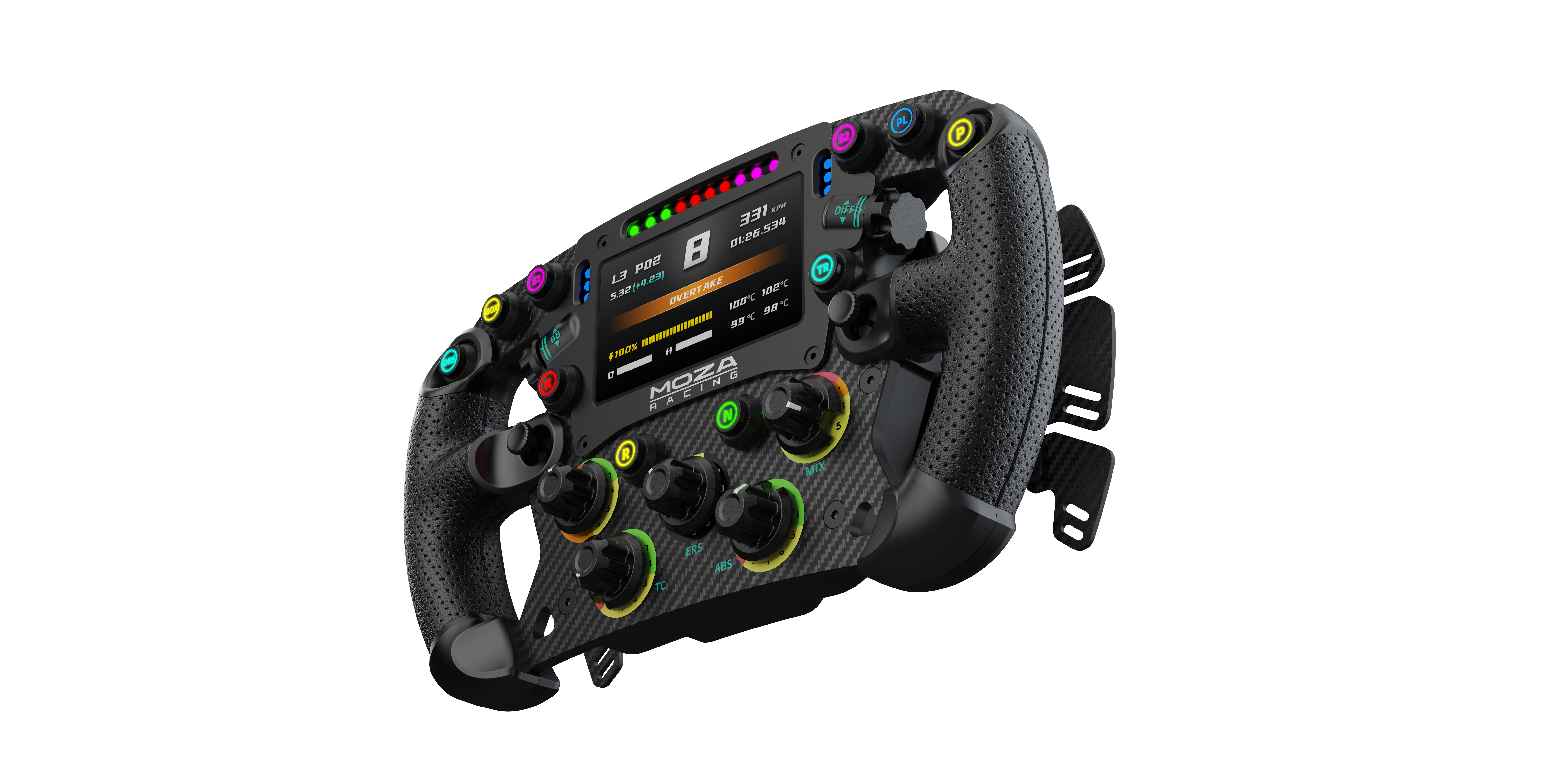Moza Racing FSR2 Formula - RS068 (RS068) - Achat / Vente Volant PC sur grosbill.com - 5