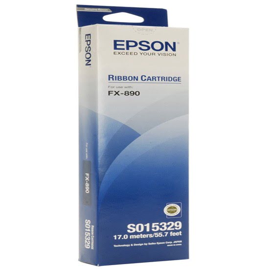 Toner Ruban C13S015329 pour FX890 pour imprimante Matricielle Epson - 0