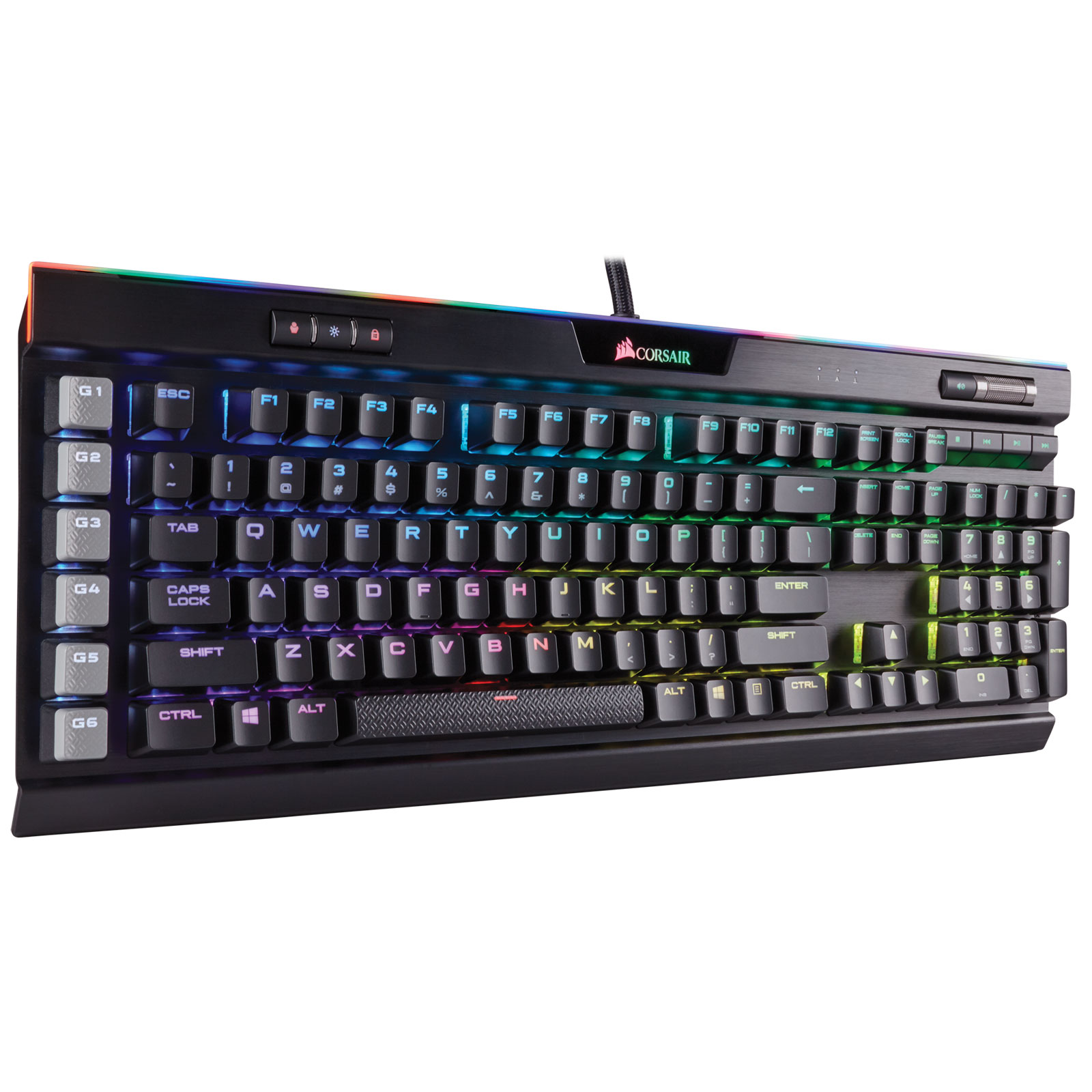 Corsair K95 RGB Platinum Mechanical MX BROWN CH-9127012-FR - Clavier PC - 2