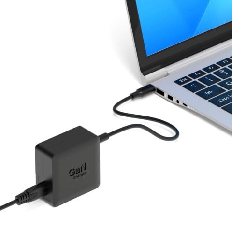 Port Alimentation GaN 65W pour DELL - 2 embouts - Noir (904065DEEU) - Achat / Vente Chargeur sur grosbill.com - 3