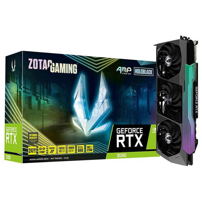 ZOTAC RTX 3090 AMP EXTREME HOLO LHR  - Carte graphique ZOTAC - 0