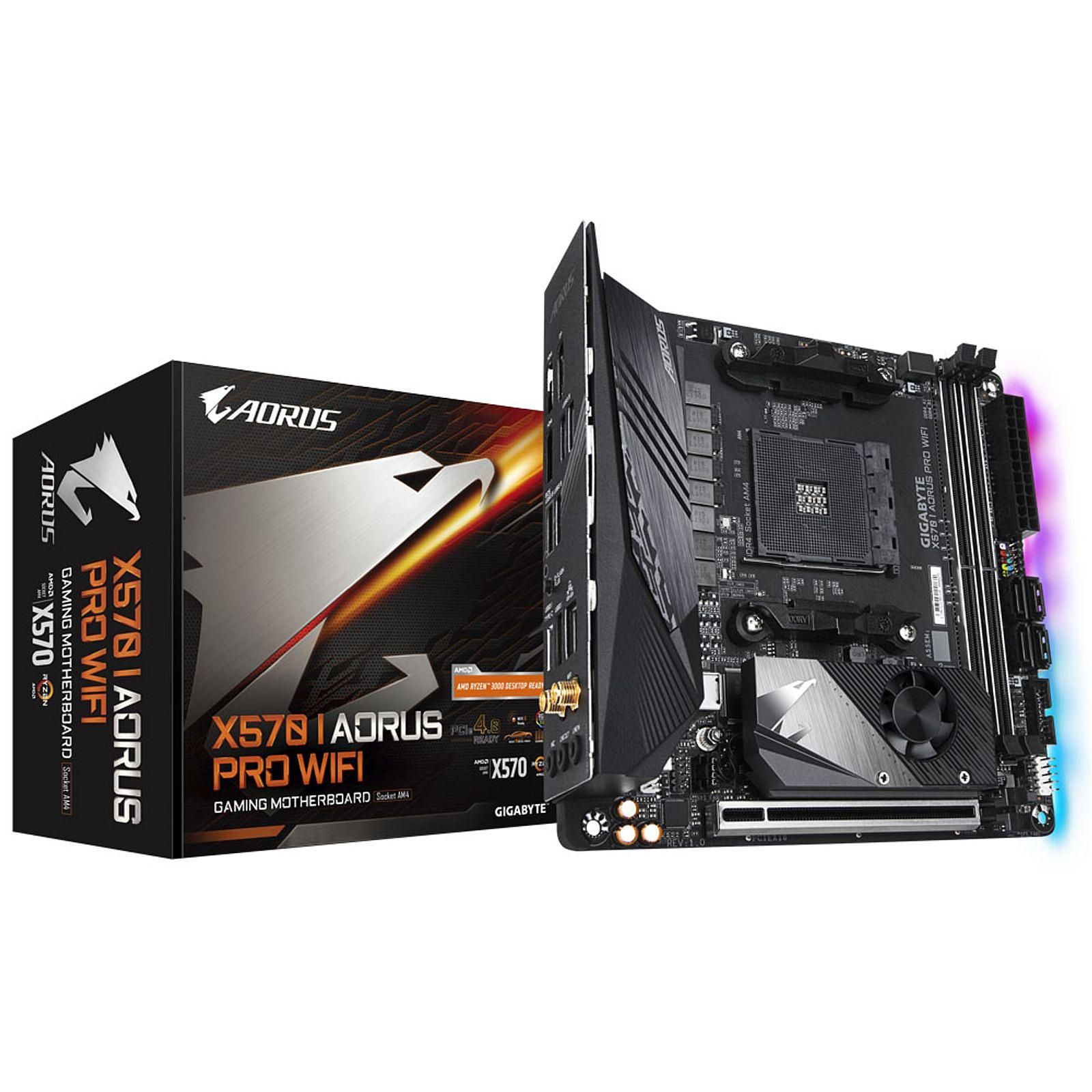 Gigabyte X570 I AORUS PRO WIFI Mini-ITX  - Carte mère Gigabyte - 0