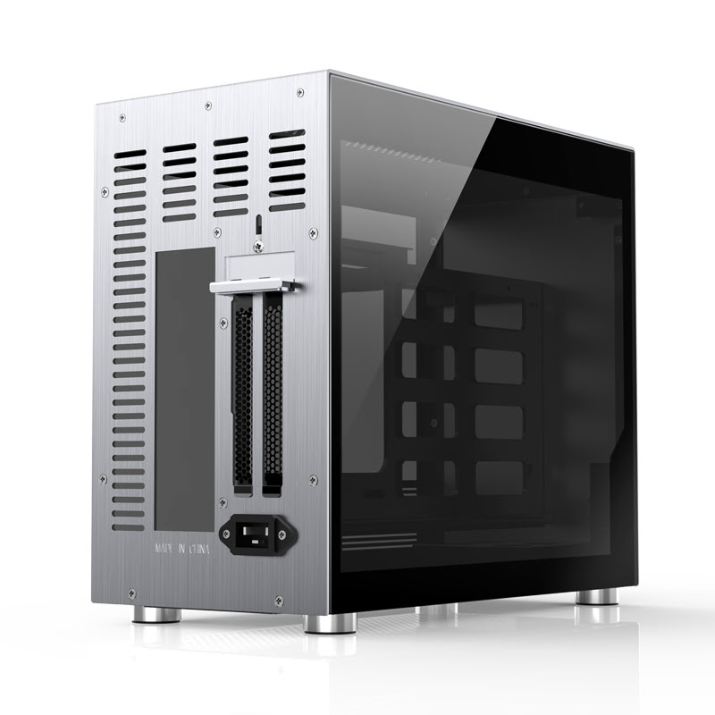 Jonsbo V10 TG Silver Gris - Boîtier PC Jonsbo - grosbill.com - 3