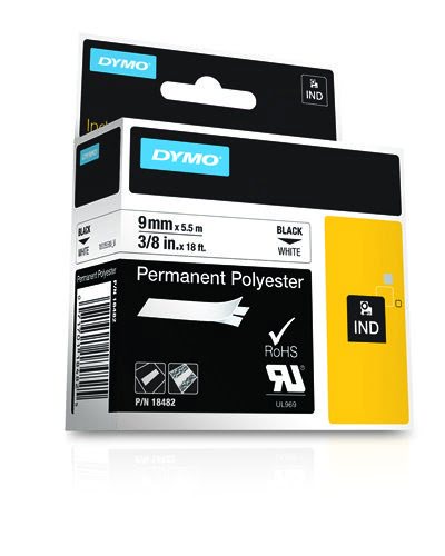 Dymo POLISTER PERMANENTE RHINO - Achat / Vente Consommable imprimante sur grosbill.com - 2