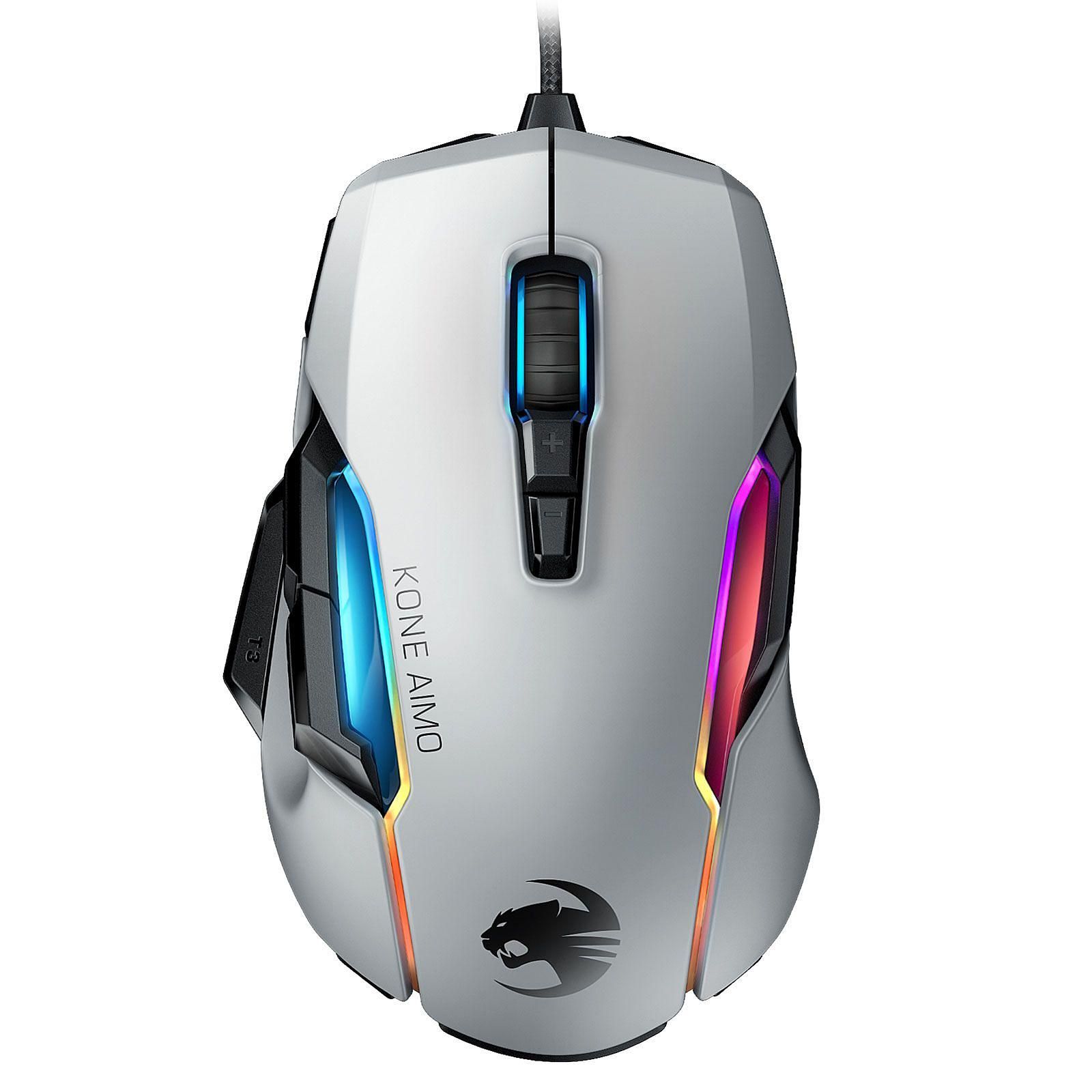 Roccat KONE AIMO Blanche Remastered - Souris PC Roccat - 0