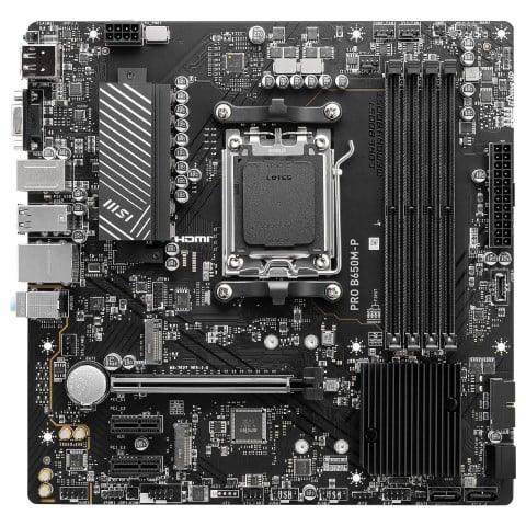 MSI PRO B650M-P Micro-ATX  - Carte mère MSI - grosbill.com - 2