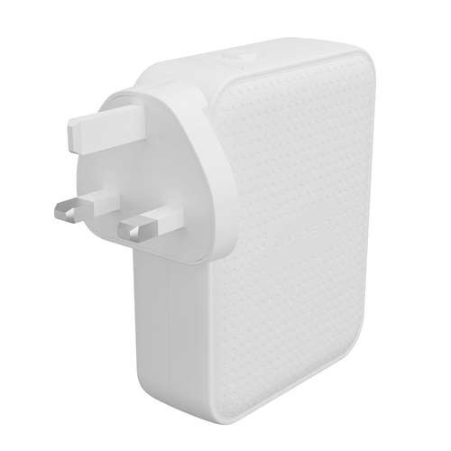 Chargeur HyperJuice chargeur voyage 4 ports/145W/Blanc - Accessoire téléphonie Targus - 1