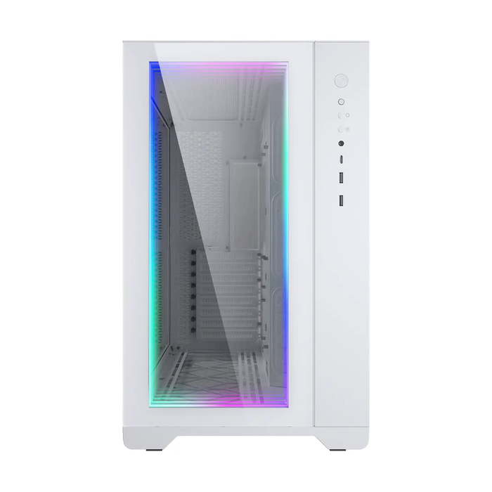 Magnium Gear Neo Qube 2 Infinity RGB TG Blanc- MT/Ss Alim/E-ATX Blanc - Boîtier PC - 3