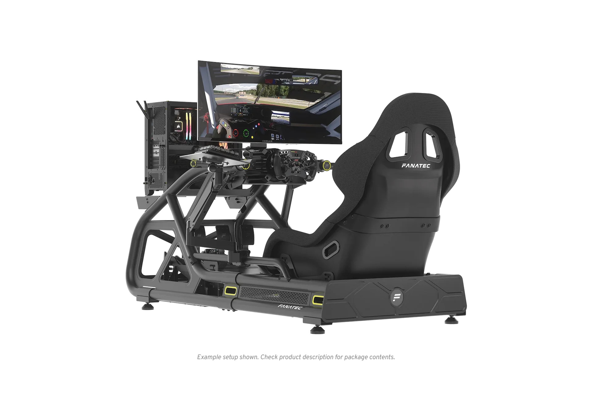 Fanatec ClubSport GT Cockpit - Noir - Cockpit (CRD-8700001-WW / CRD-8700002-WW / CRD-9010003-WW) - Achat / Vente Chassis Simracing sur grosbill.com - 0