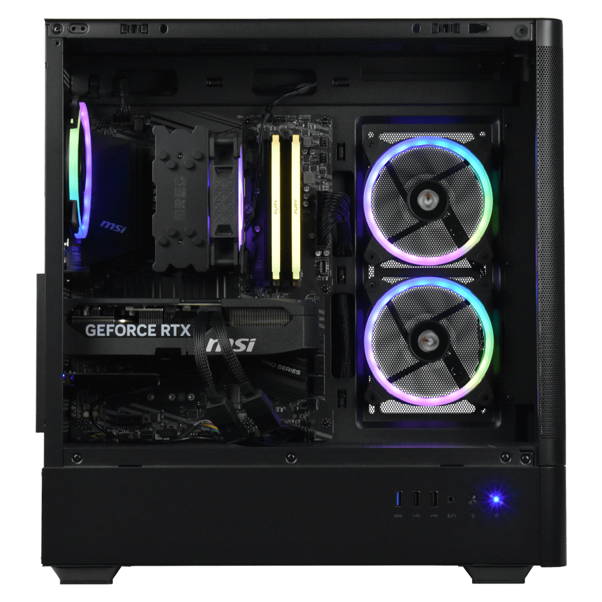 Grosbill SLAYER - R7-5700X/5070/16Go/1To (GB) (PCG-10602747) - Achat / Vente PC Fixe sur grosbill.com - 1