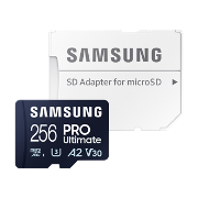 Samsung PRO Ultimate - Micro SD 256Go V30 - Carte mémoire Samsung - 3