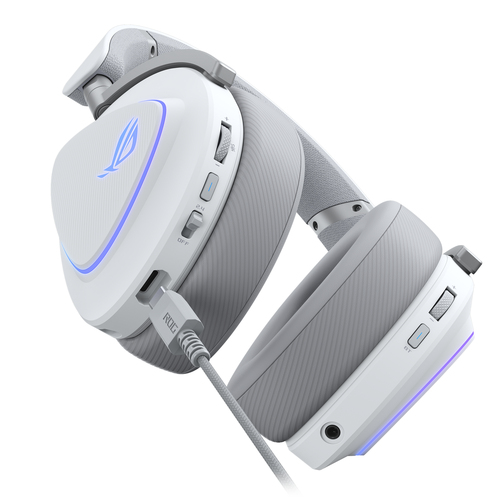 Asus ROG Delta II sans fil Stereo Blanc - Micro-casque - 6