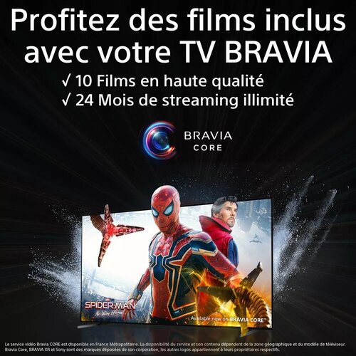 Sony XR65A80LAEP SONY - XR-65A80L - TV Sony - grosbill.com - 13
