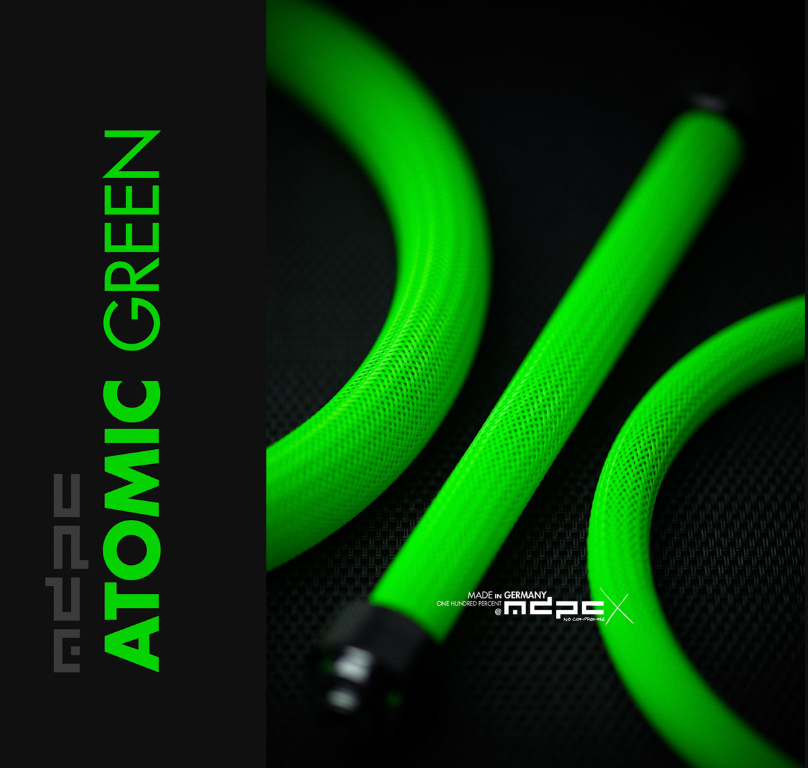 MDPC-X Atomic-Green Cable Sleeve BIG (SKU: SL-B-AG) - Achat / Vente Modding sur grosbill.com - 0