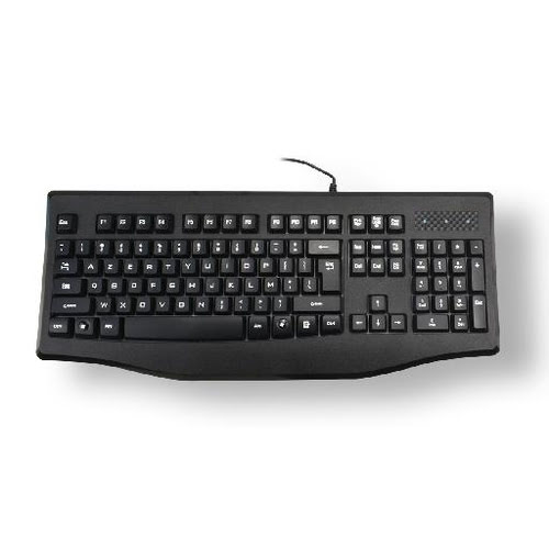 MCL Samar Wired USB Azerty keyboard silent keys
