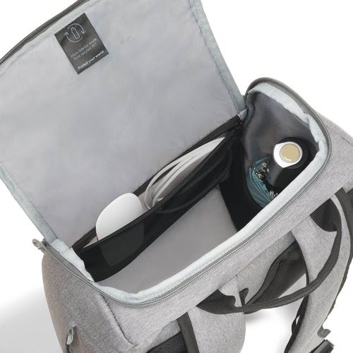 Eco Backpack MOTION 13 -15.6 Light Grey (D31876-RPET) - Achat / Vente sur grosbill.com - 7