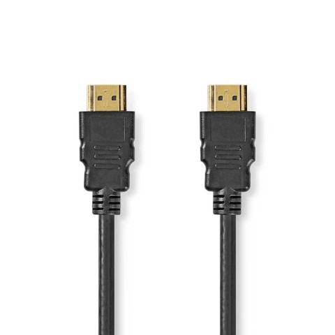 Câble HDMI HighSpeed mâle/mâle - 1m - Noir - 2
