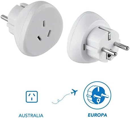 adaptateur de voyage Electrique CN/AUS vers EU - Grosbill - 1