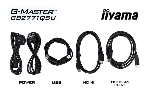 Iiyama 27 pouces  GB2771QSU-B1 - Ecran PC Iiyama - grosbill.com - 11